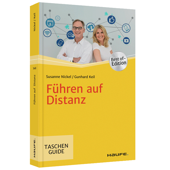 Buchcover Führen auf Distanz: Virtuelle Teams leiten