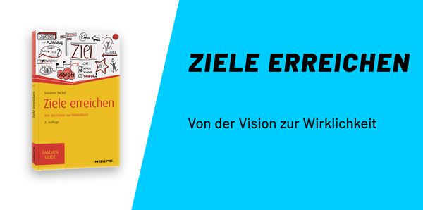 Buchcover „Ziele erreichen – jetzt erst recht!“ von Susanne Nickel